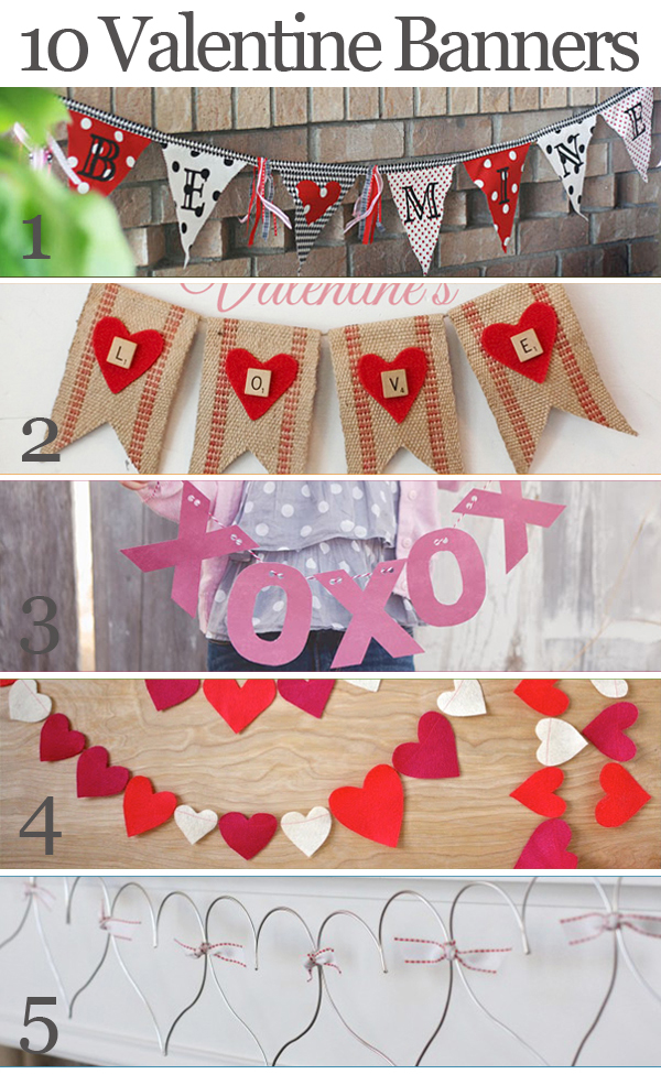 Valentine Craft - Heart Garland - Bits of Everything