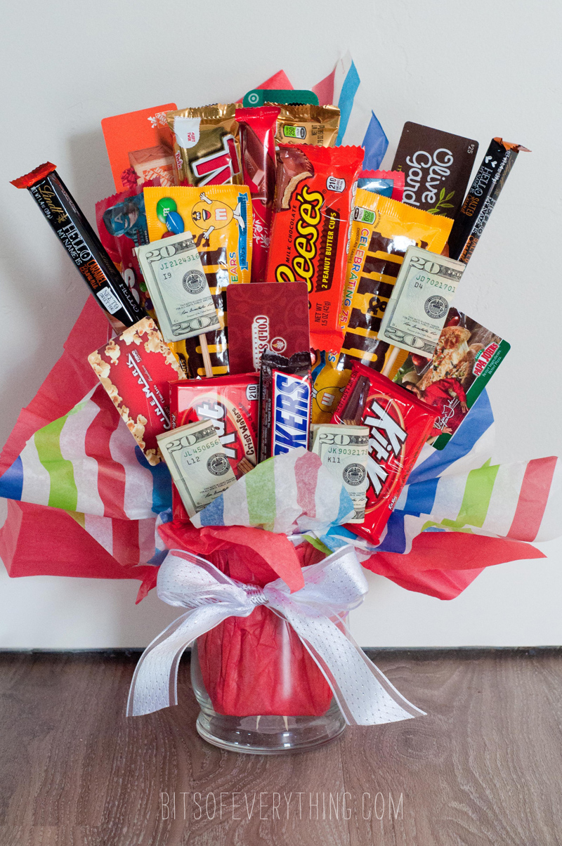 candybar bouquet