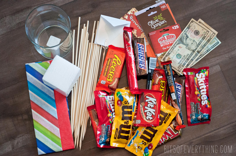 Candy Bar Bouquet – Bits of Everything